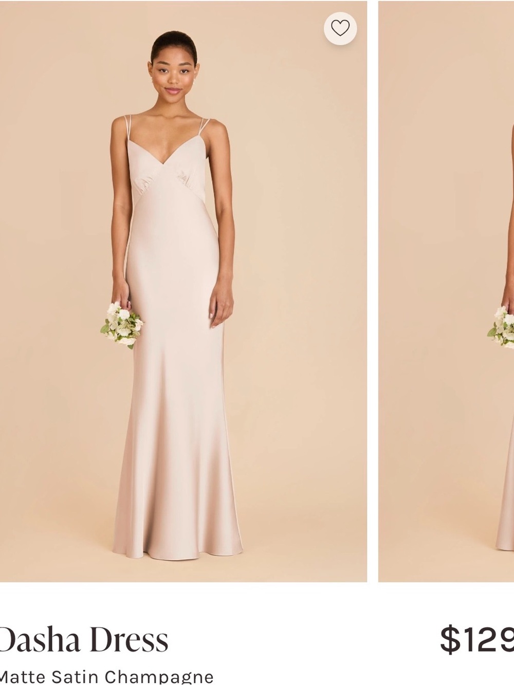 Birdy Grey Dasha Maxi Dress — Champagne Blush Bridesmaid Dress
